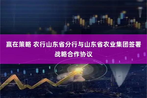 赢在策略 农行山东省分行与山东省农业集团签署战略合作协议